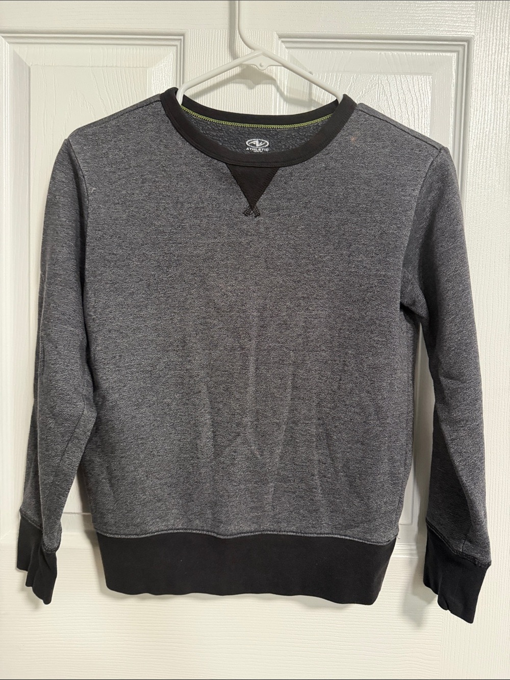 Athletic Works Charcoal Gray Crewneck Sweater